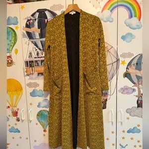 Lularoe metallic tapestry duster 🧙 small